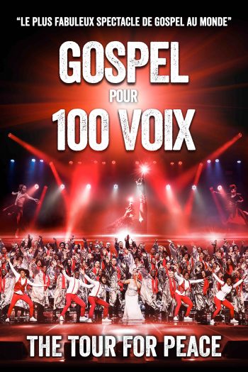 Gospel pour 100 voix affiche concert dijon