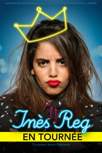 Inès Reg spectacle humour en tournée Zénith de Dijon