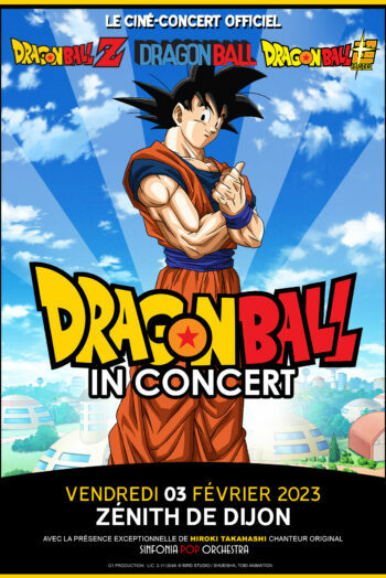 Affiche Dragonball concert