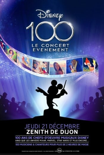 Affiche Disney 100 ANS DIJON