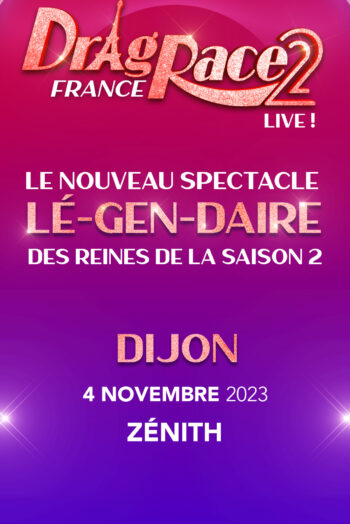 Affiche drag race dijon