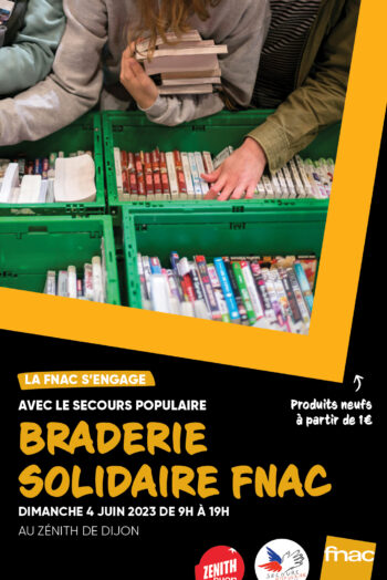 affiche FNAC-BraderieSolidaire