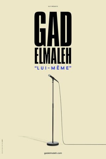 GaD ELMALEH AFFICHE