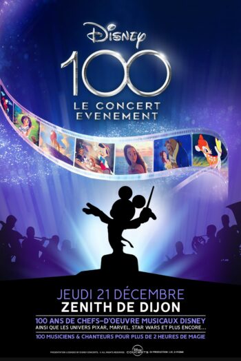 Affiche Disney 100 ANS DIJON